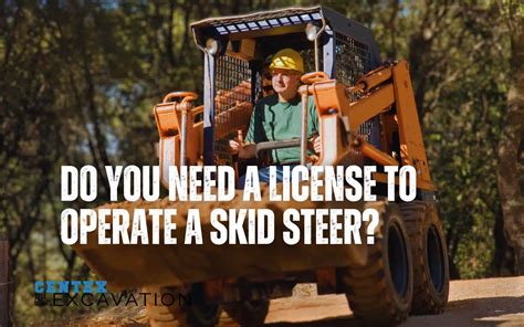 skid steer license requirements|skid steer operator.